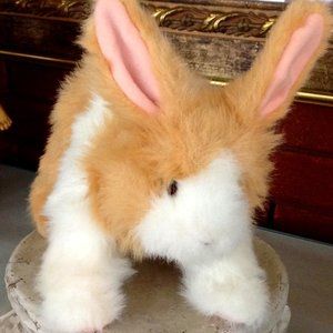 Adorable FurBaby  Bunny Interactive Bunny Makes Noises and Hops Along